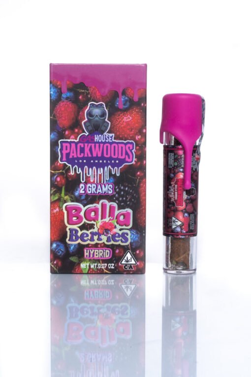 Packwoods Pre roll Balla Berries 2g THC